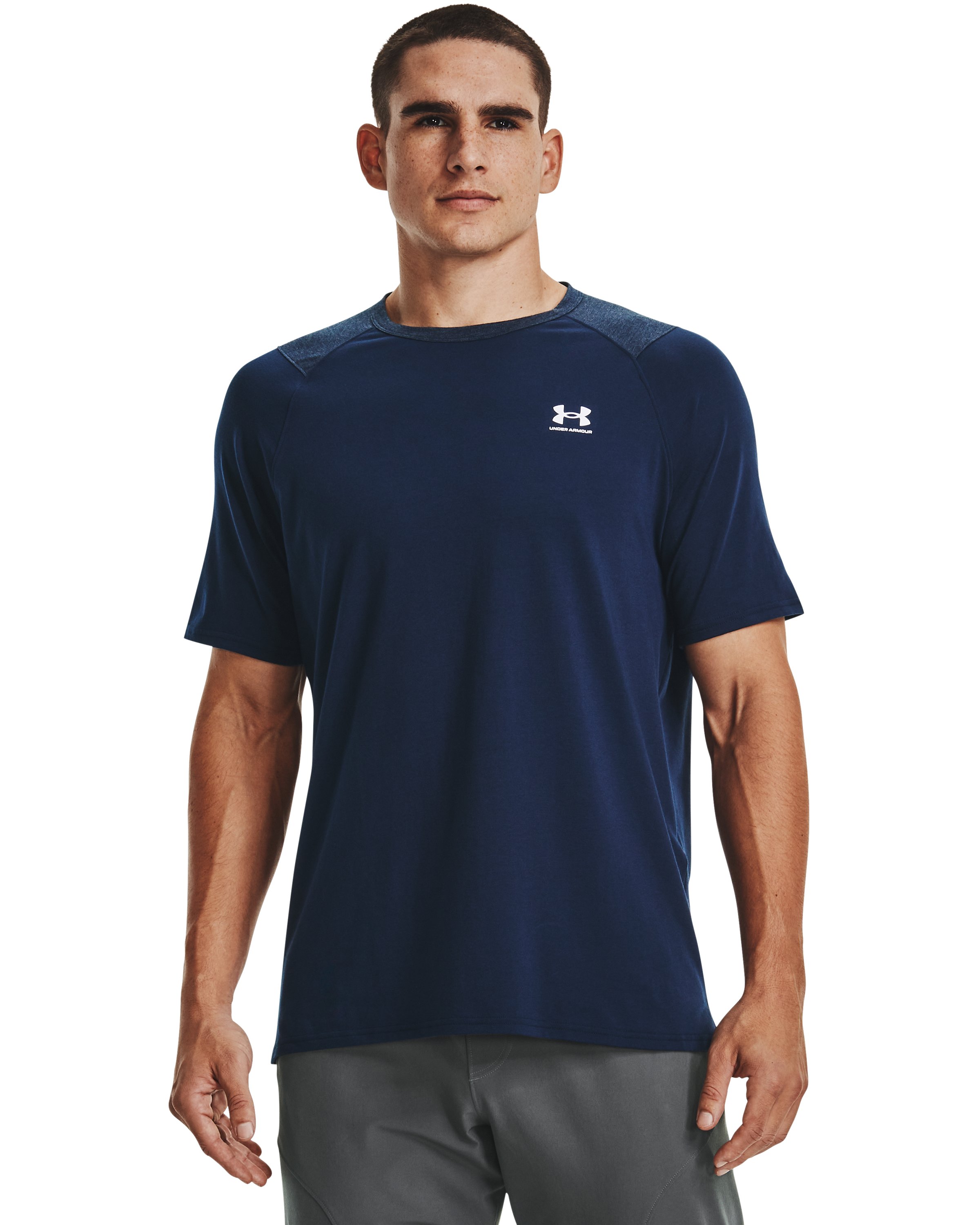 UA Performance Cotton Men's Short Sleeve 1