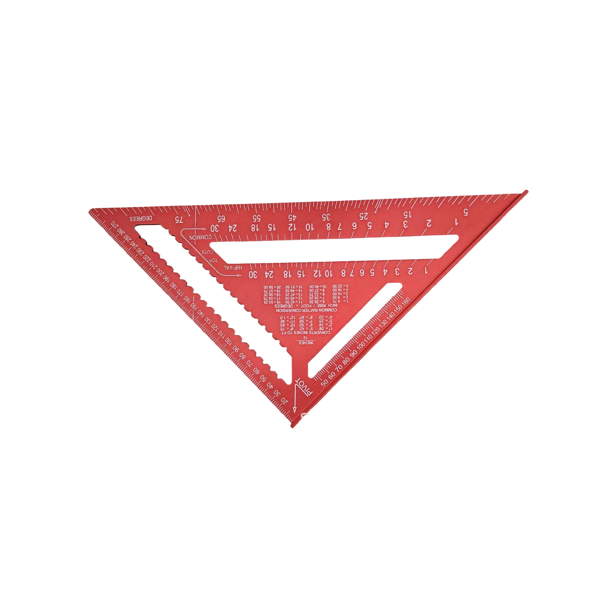 Aluminum Alloy Triangle Ruler 7" For Drafting And Design 5