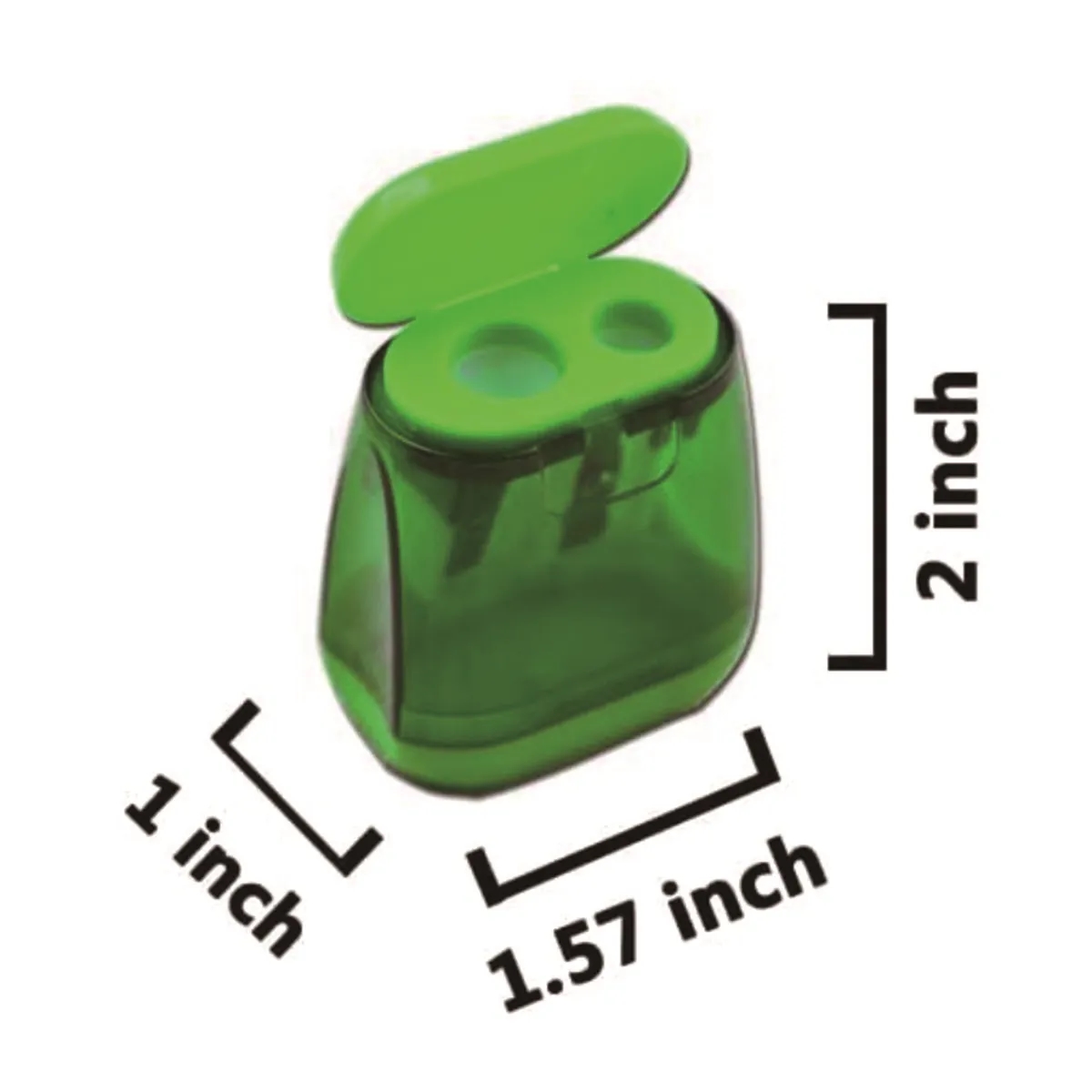 Colored Manual Hand Held Small Compact Pencil Sharpener 7