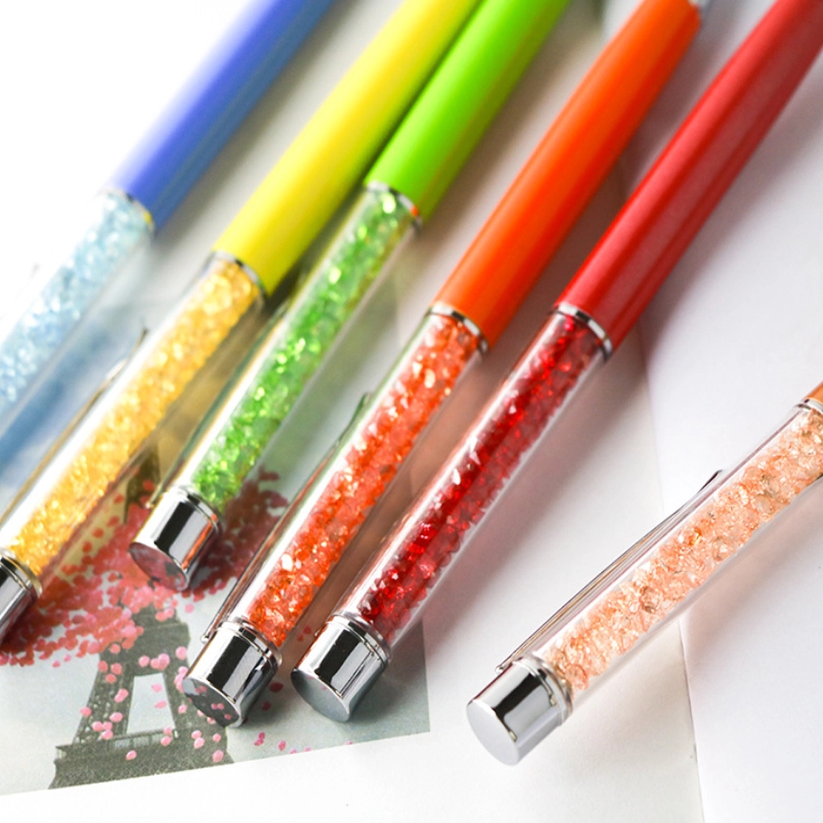 Crystal Metal Ballpoint Pen 3