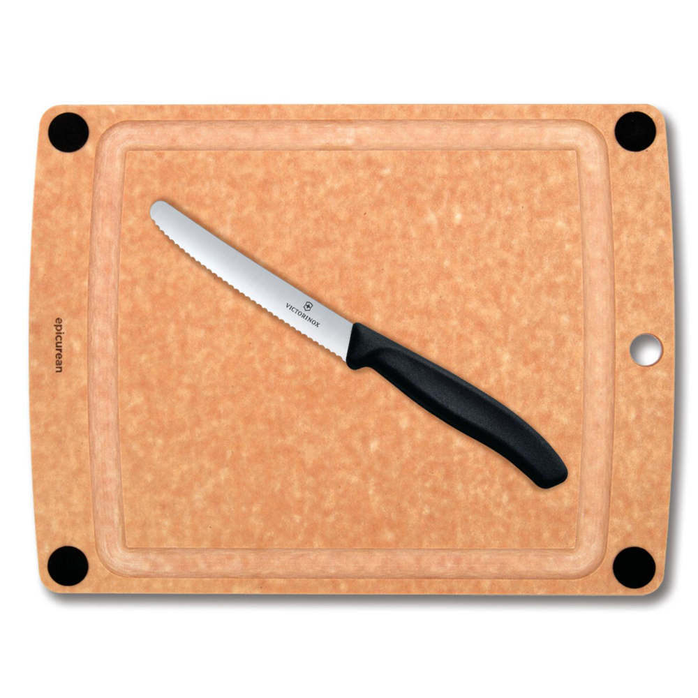Epicurean - Victorinox® USA Made Medium Gourmet Cutting Board Combo Set