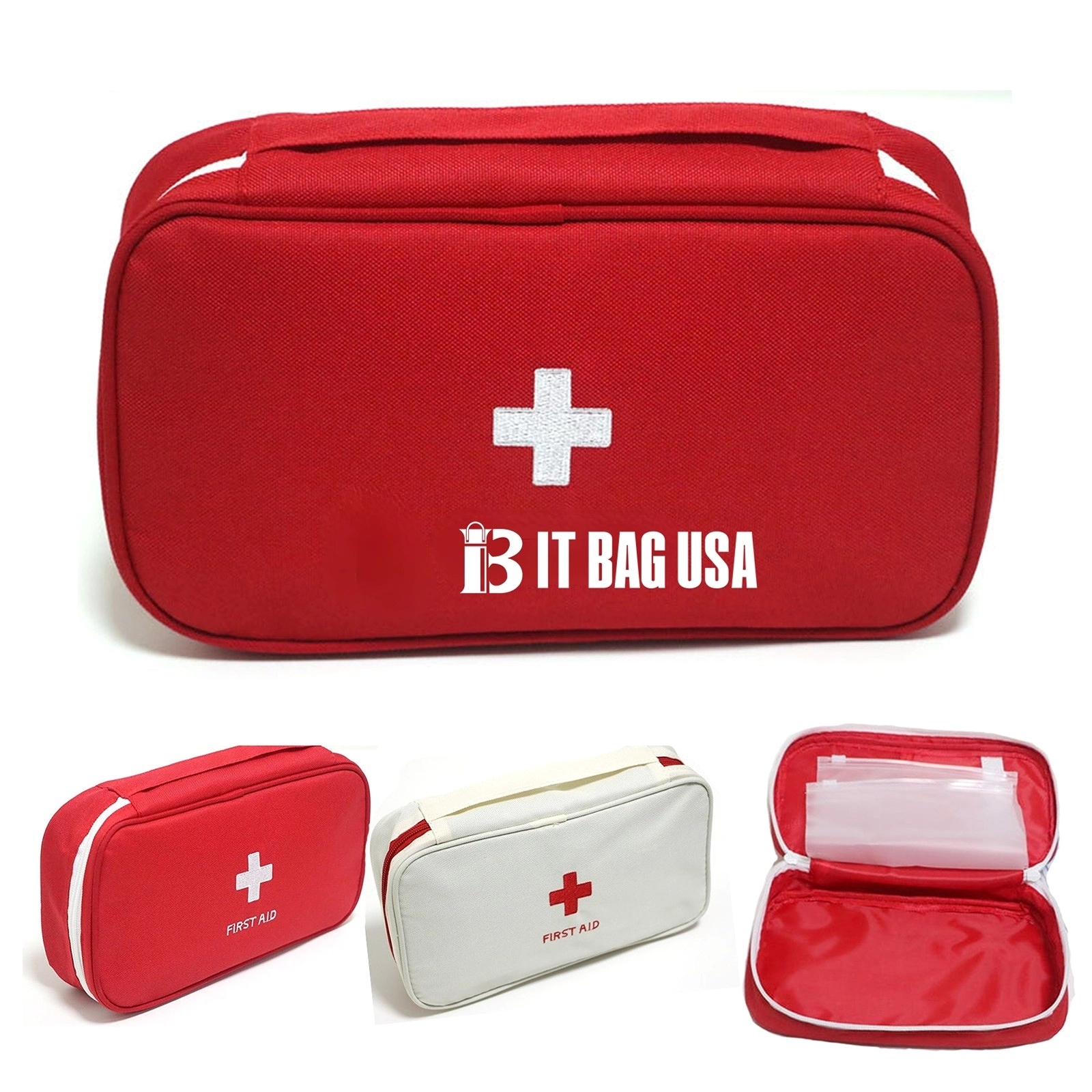 First Aid Kit Bag For Home Car Empty 2