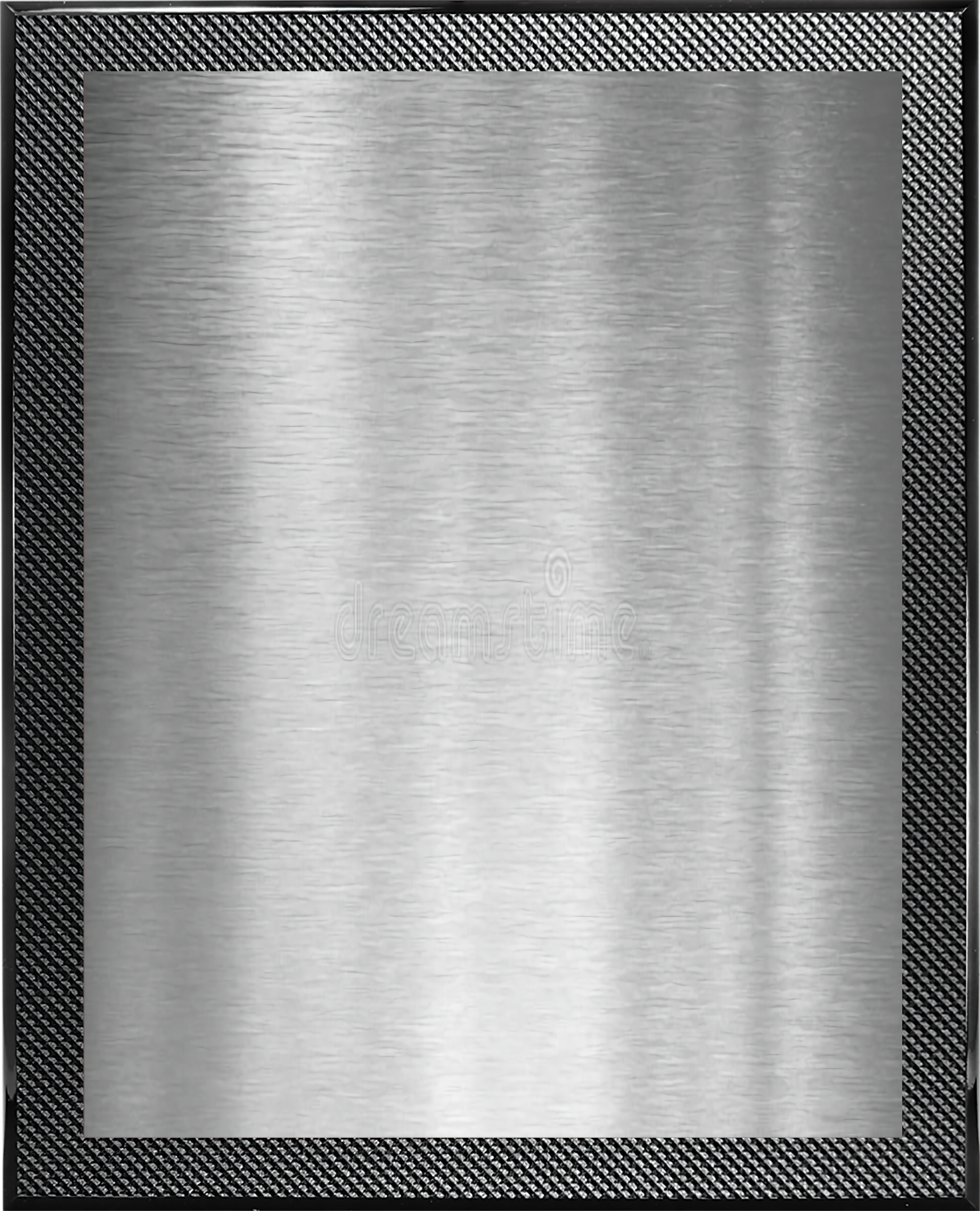 Piano Carbon Fiber Finish Plaque w/Choice of Single Plate 7