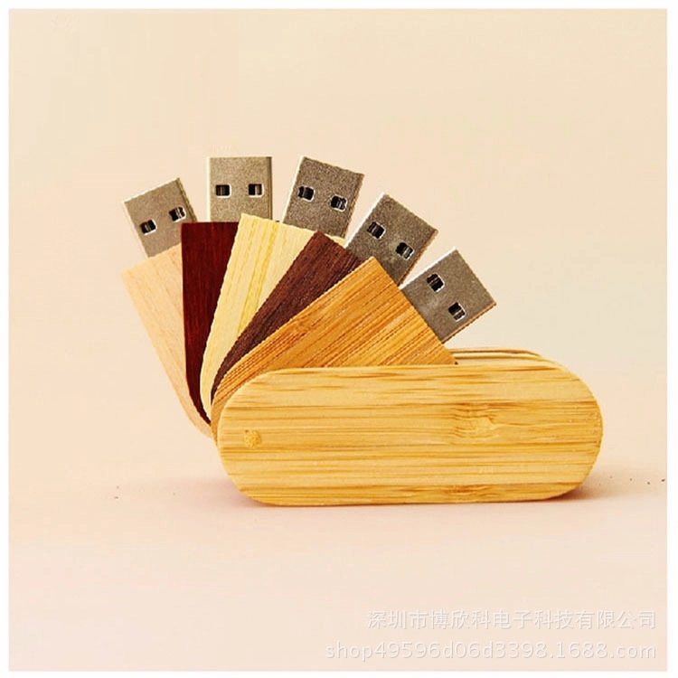Wood rotate usb flash drives 1