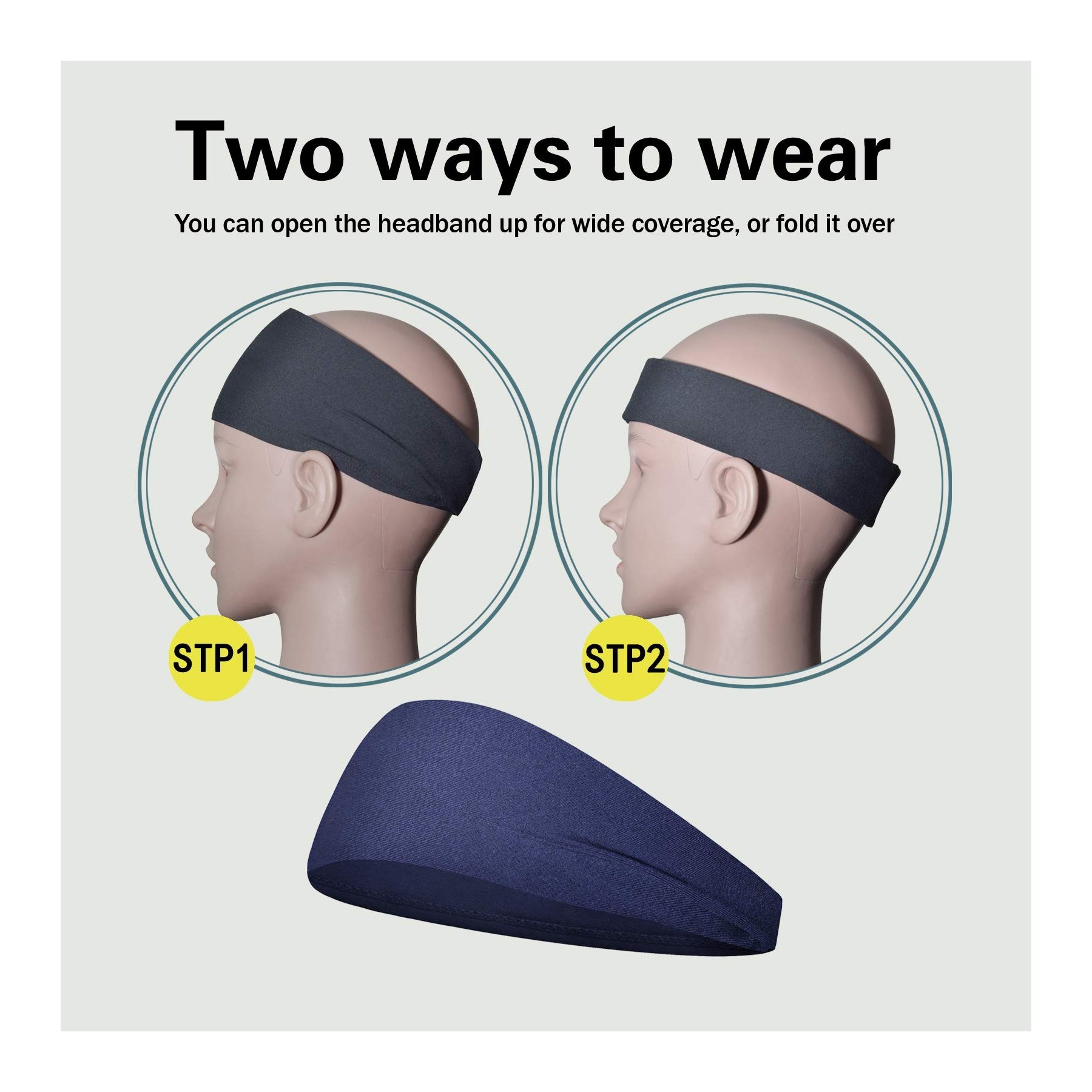 Sweatband Sports Headband 3
