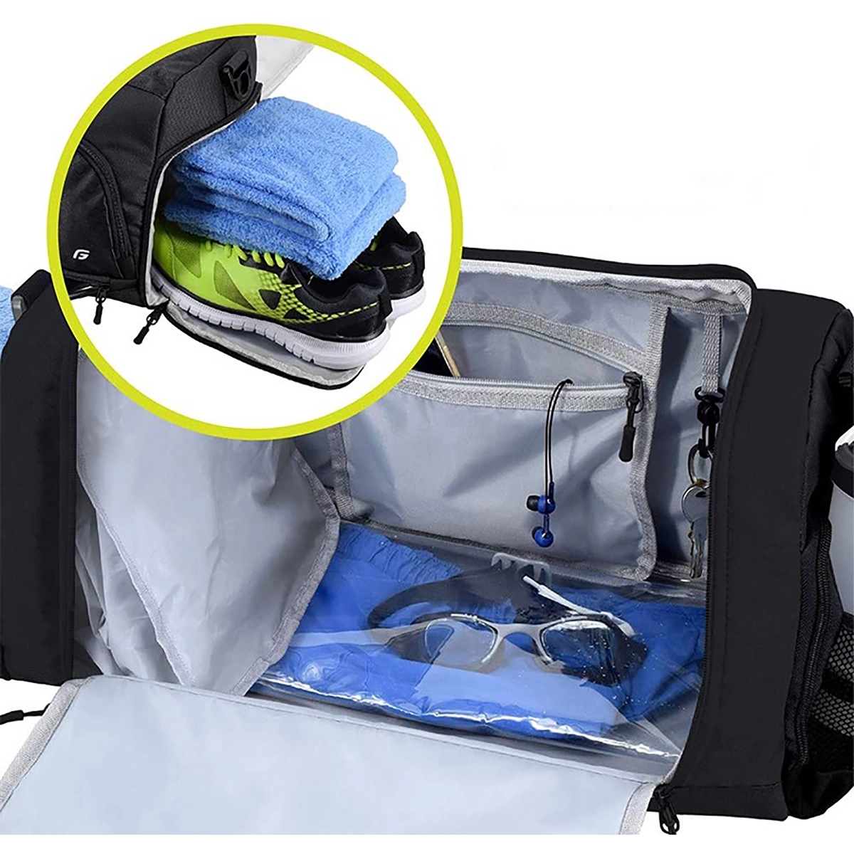 Lightweight Durable Sports Duffel Gym 3