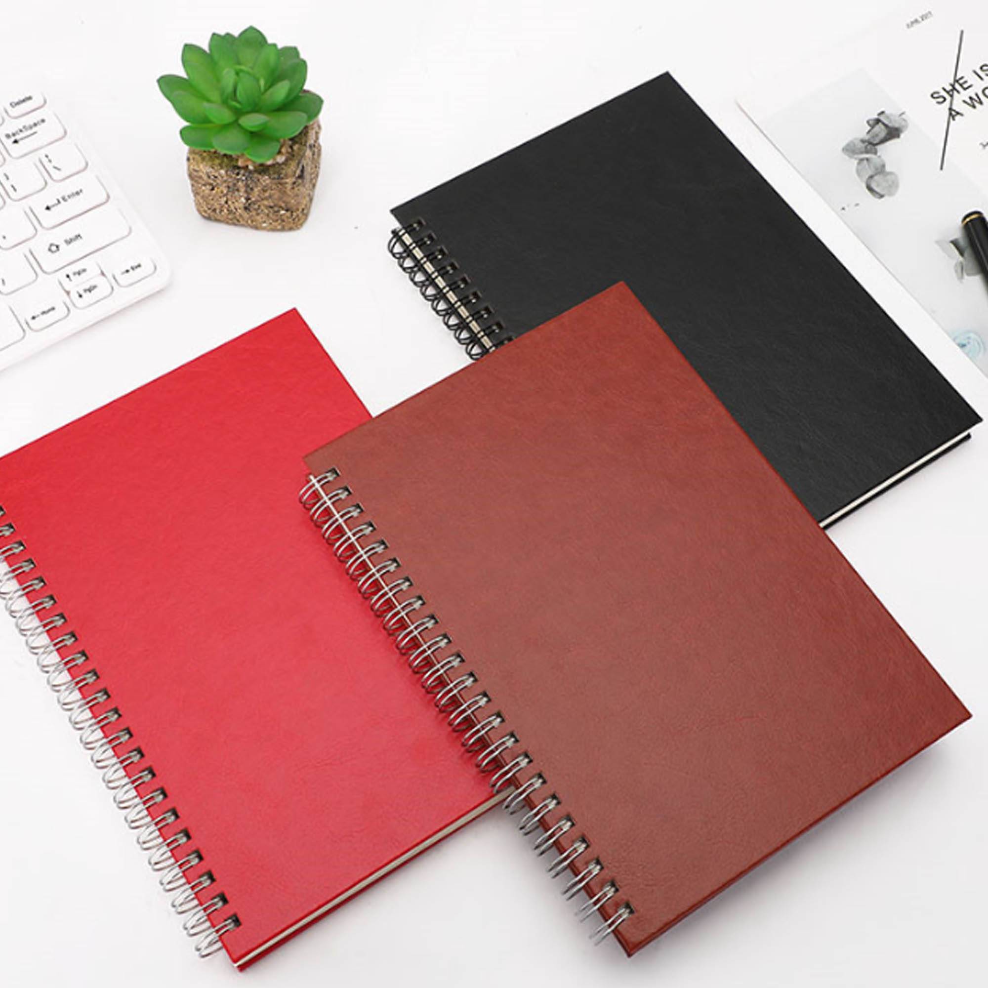 A5 Custom Leather Hybrid Spiral Notebook 6