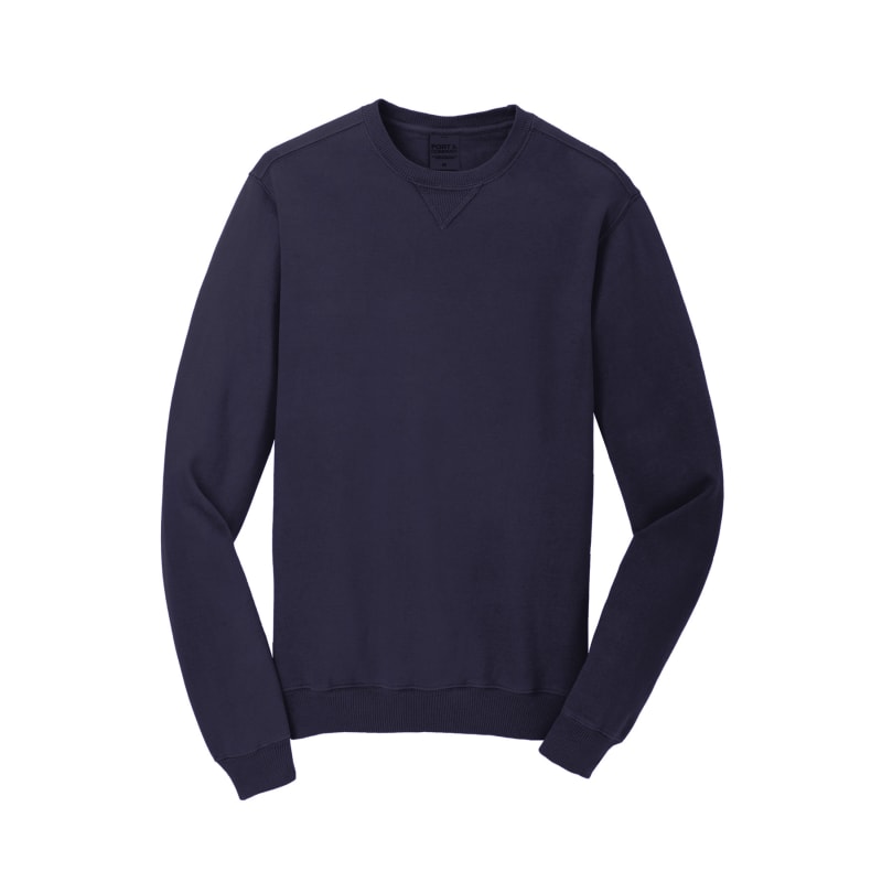 Port & Company Beach Wash Garment-Dyed Crewneck Sweatshirt, custom hoodie or sweatshirt with logo imprint 28