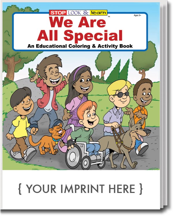 COLORING BOOK - We Are All Special Coloring & Activity Book 2