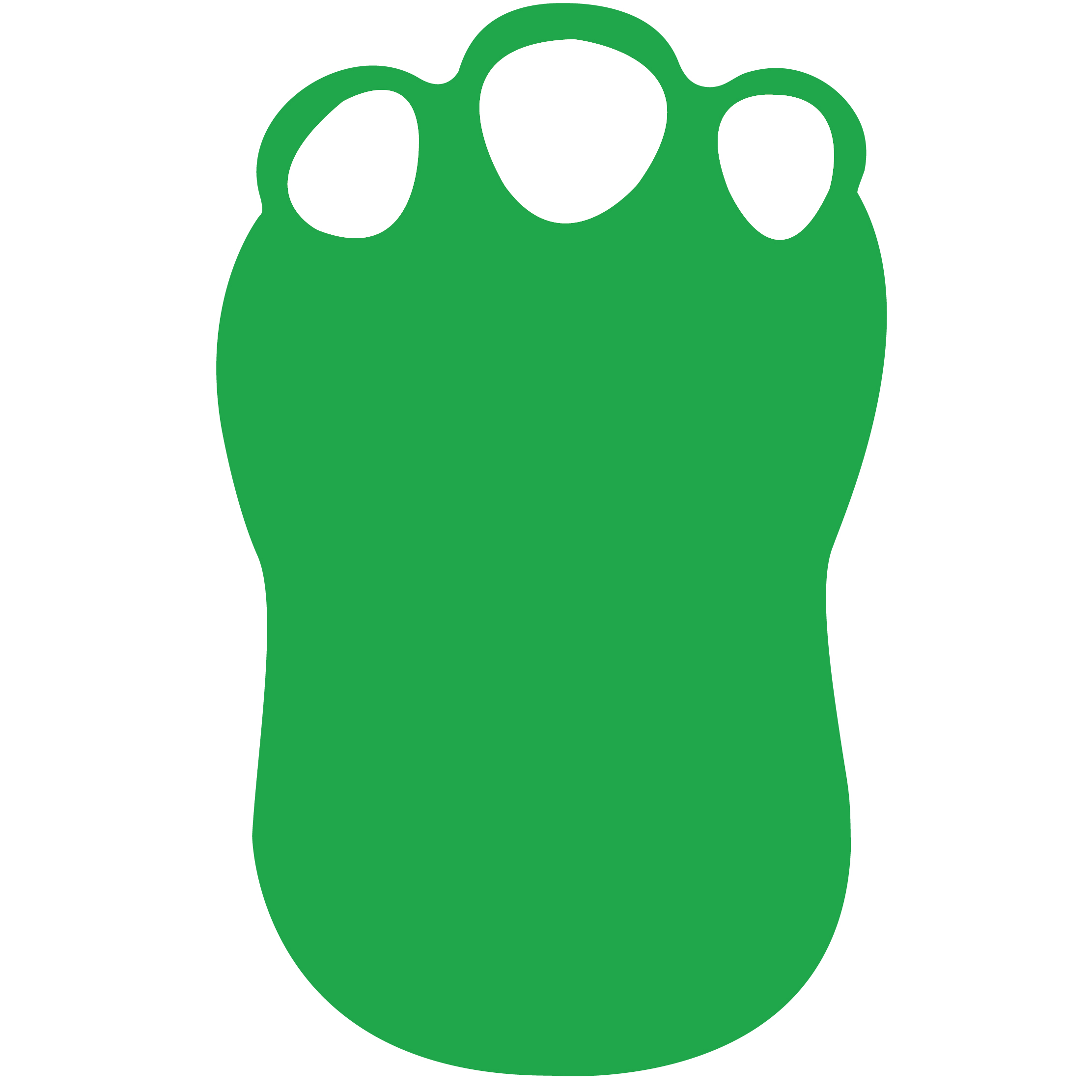 Foam Dinosaur Foot Waver 24