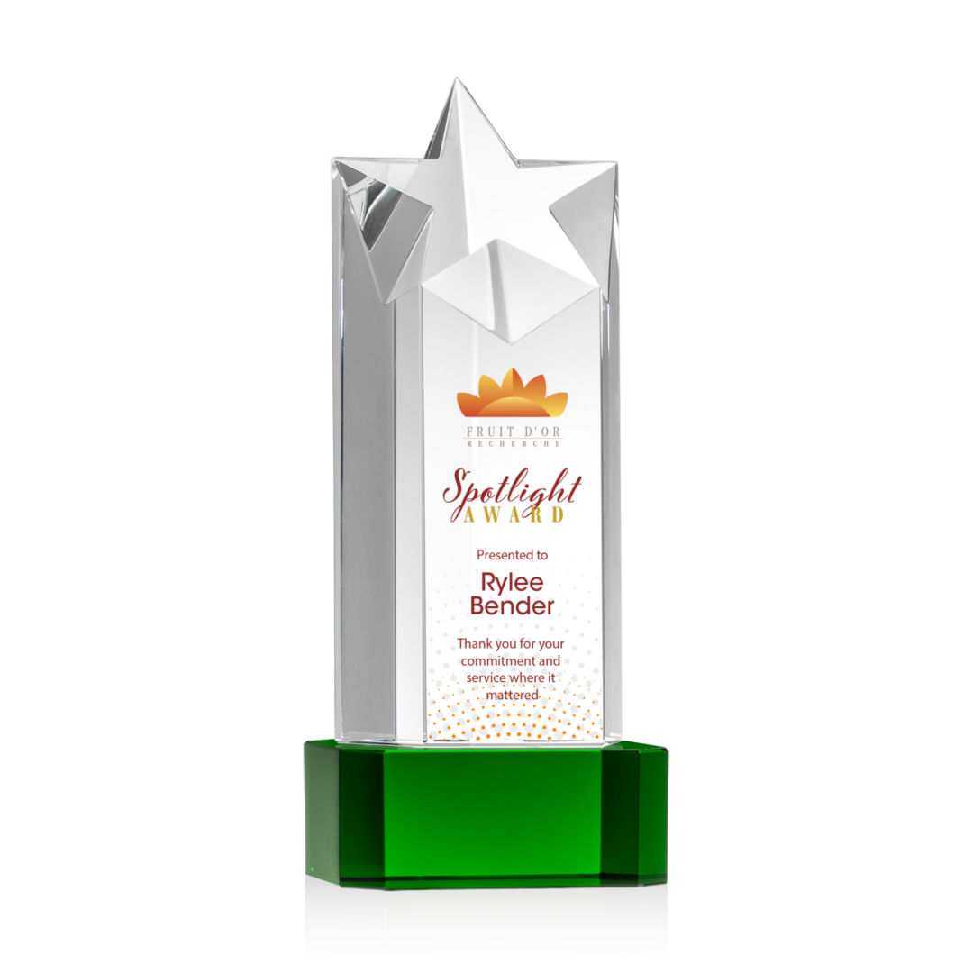 Berkeley VividPrint™ Award on Padova Base - Green 10