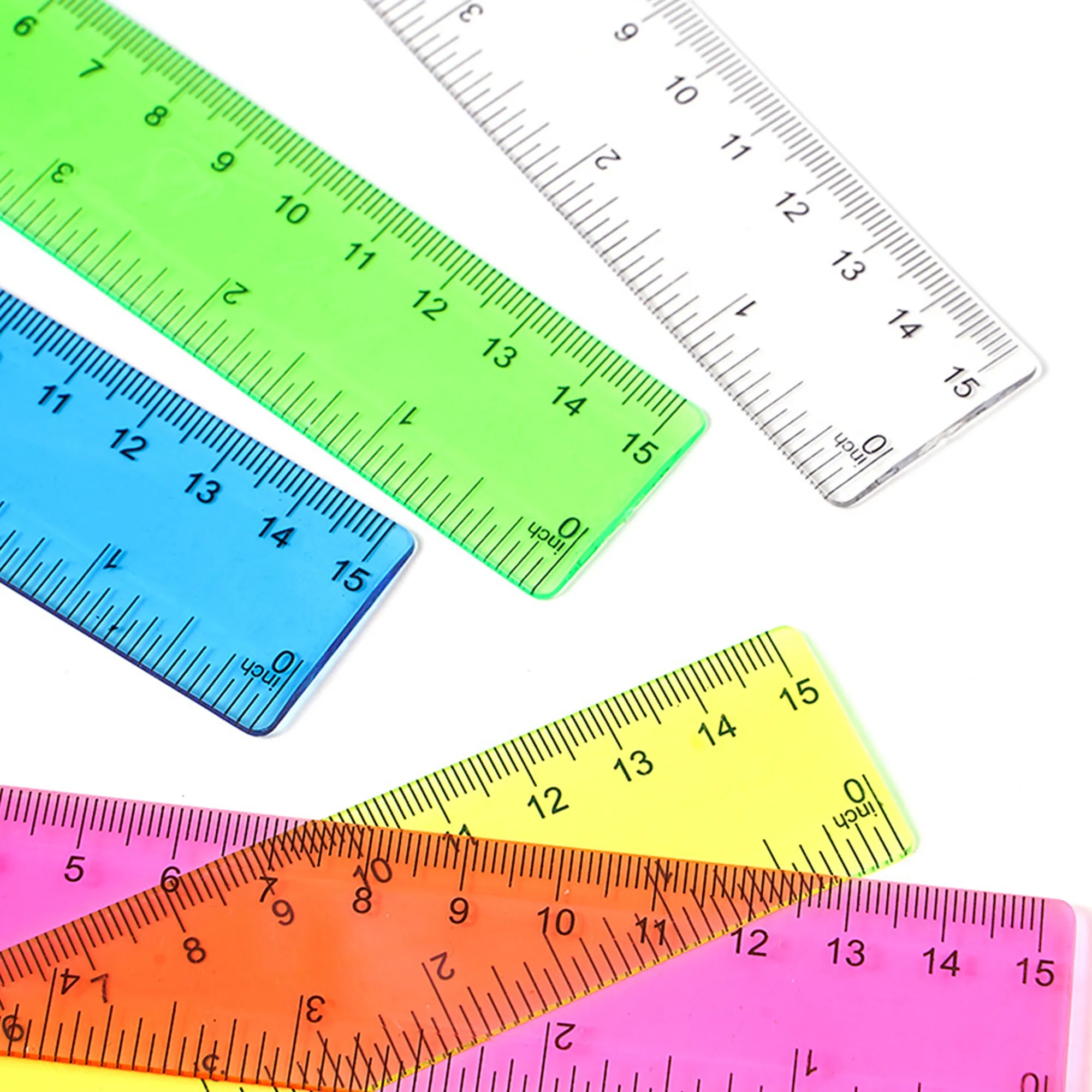 6 inches Plastic Straight Ruler 4