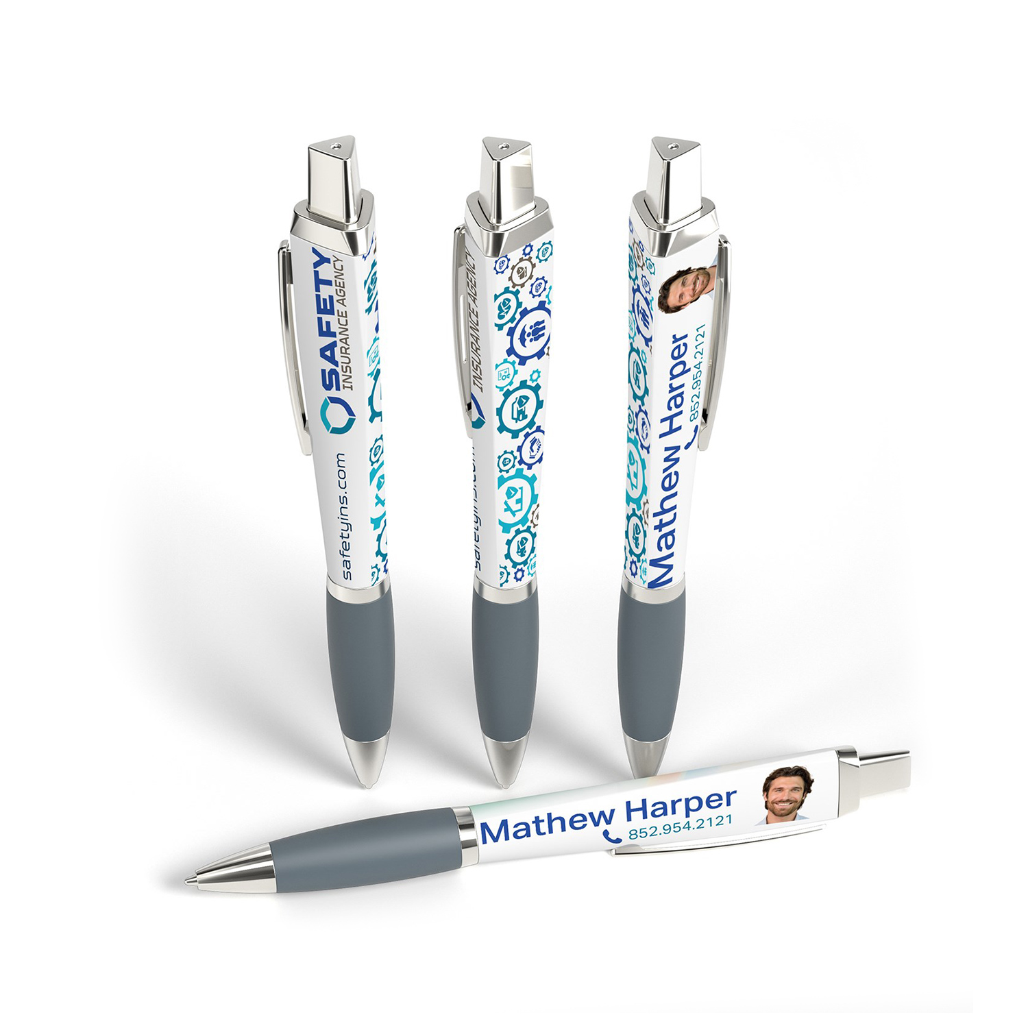 Retractable Performance Pen™ with Clip 12
