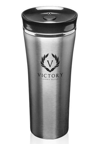 16 oz. Two-Tone Steel Travel Mugs 3