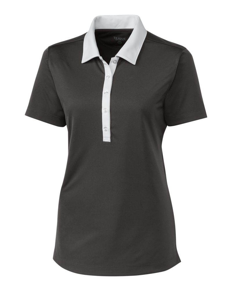 Clique Parma Colorblock Tech Jersey Womens Polo 23