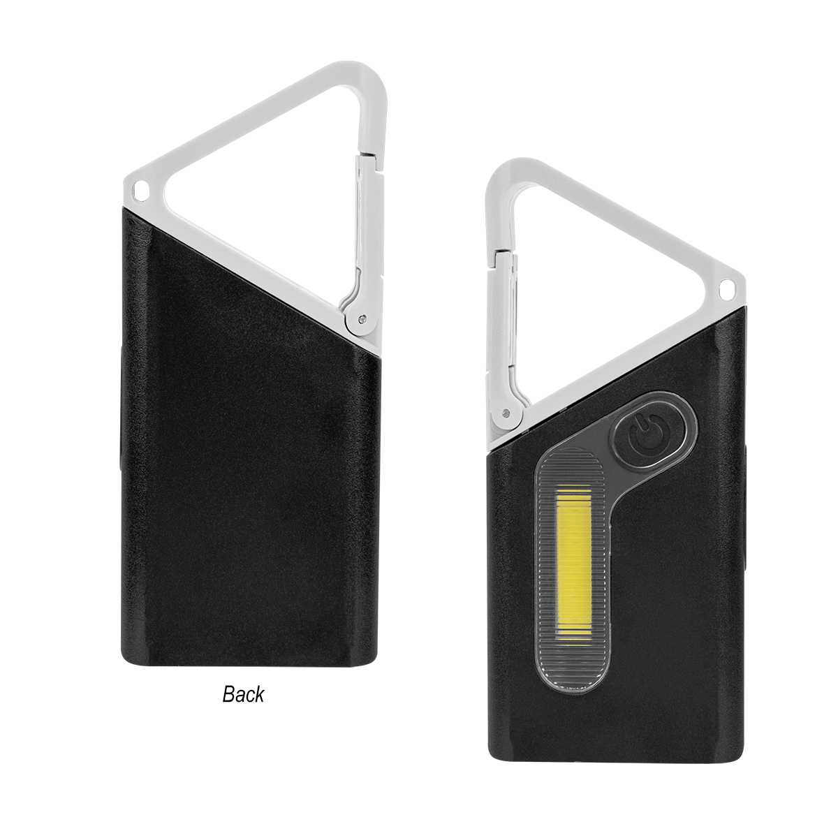 Clip 'N Grow Rechargeable Carabiner COB Flashlight 5