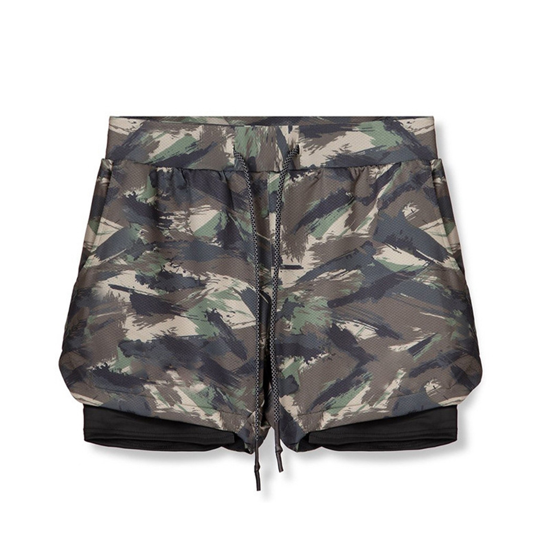 Mens 2 in 1 Workout Shorts 7