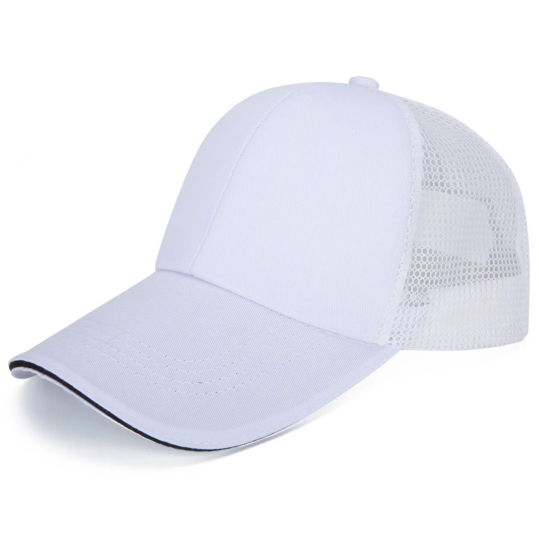 Cotton Mesh Breathable Baseball Cap 5