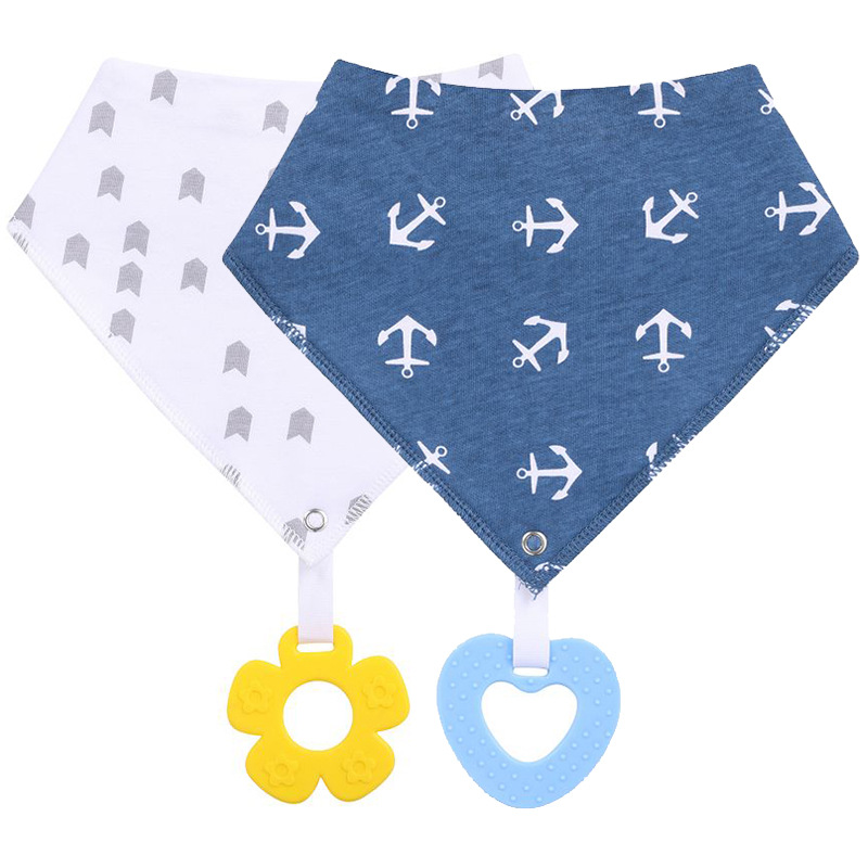 Baby Bandana Drool Bibs Teething Toys 10