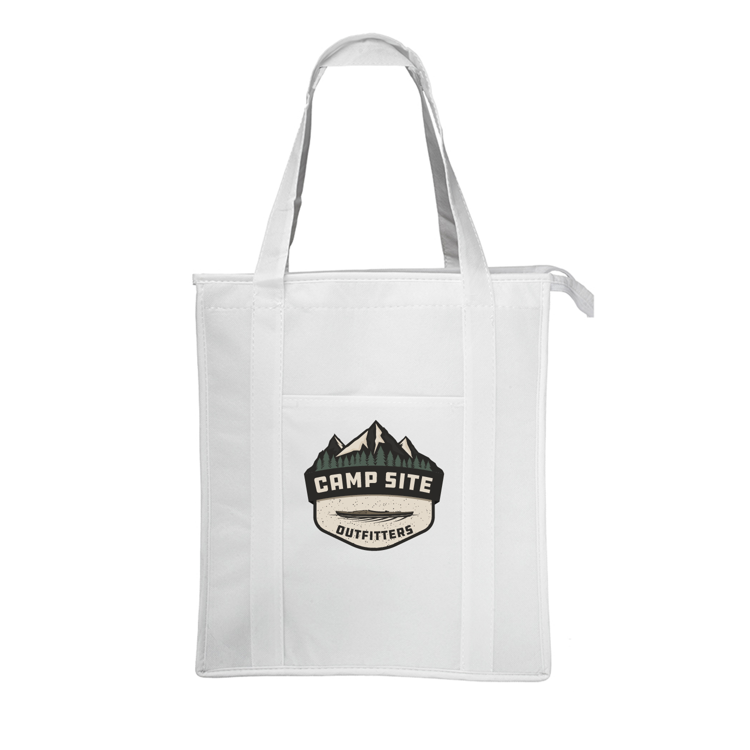Stay Cool Non-Woven Insulated Tote Bag (Full Color Imprint) 5