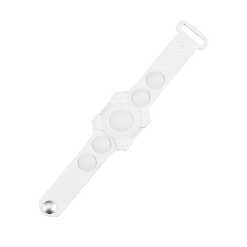 AirTag Holder /Adjustable Stretchy Silicone Pop It Watch Band 5