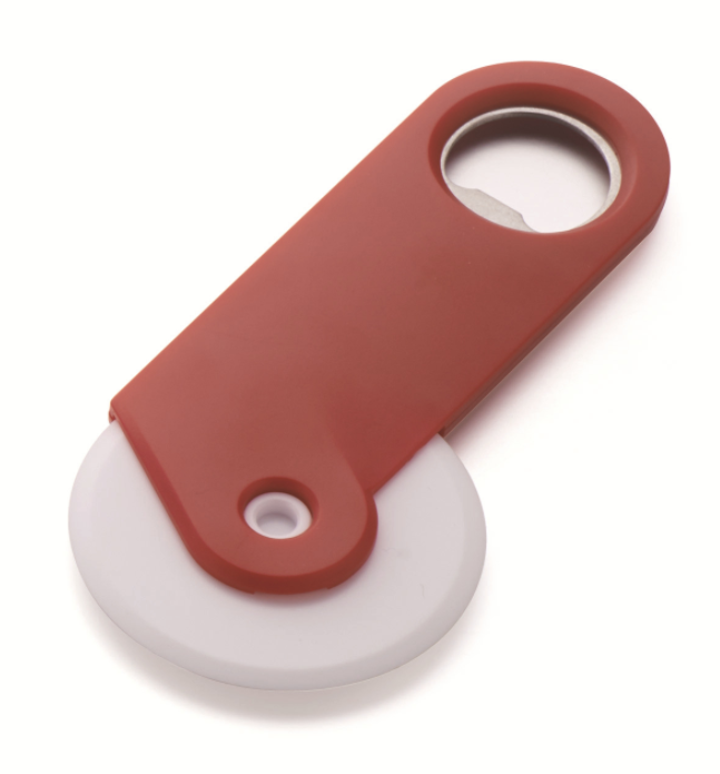 Plastic Kitchen Tools Pizza Cheese Cutter With bottle opener 2