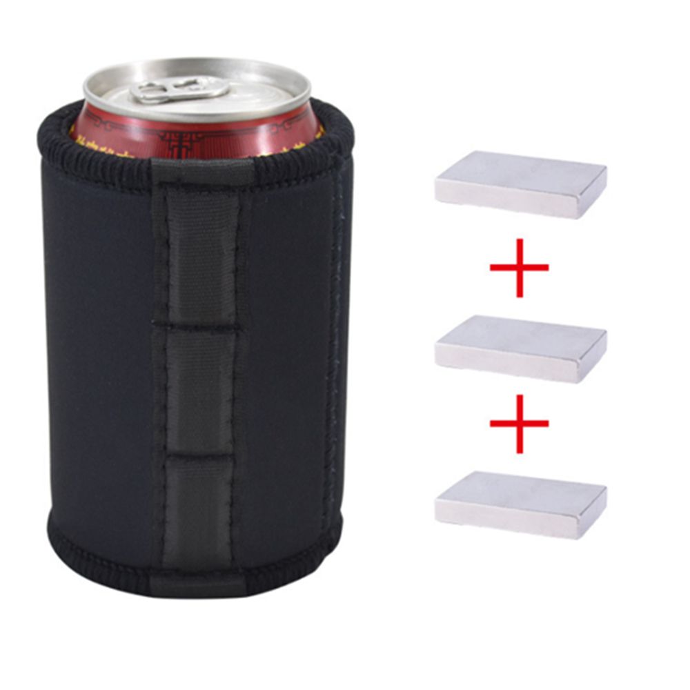 Neoprene Magnetic Can Bottle Coolie, custom koozie with logo imprint 4