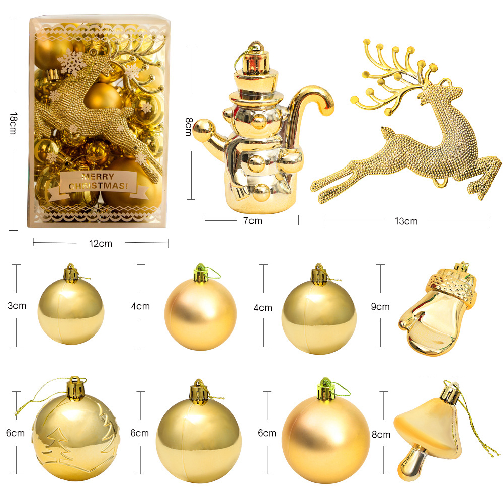 Christmas Tree 30pcs Colored Ball Set 6