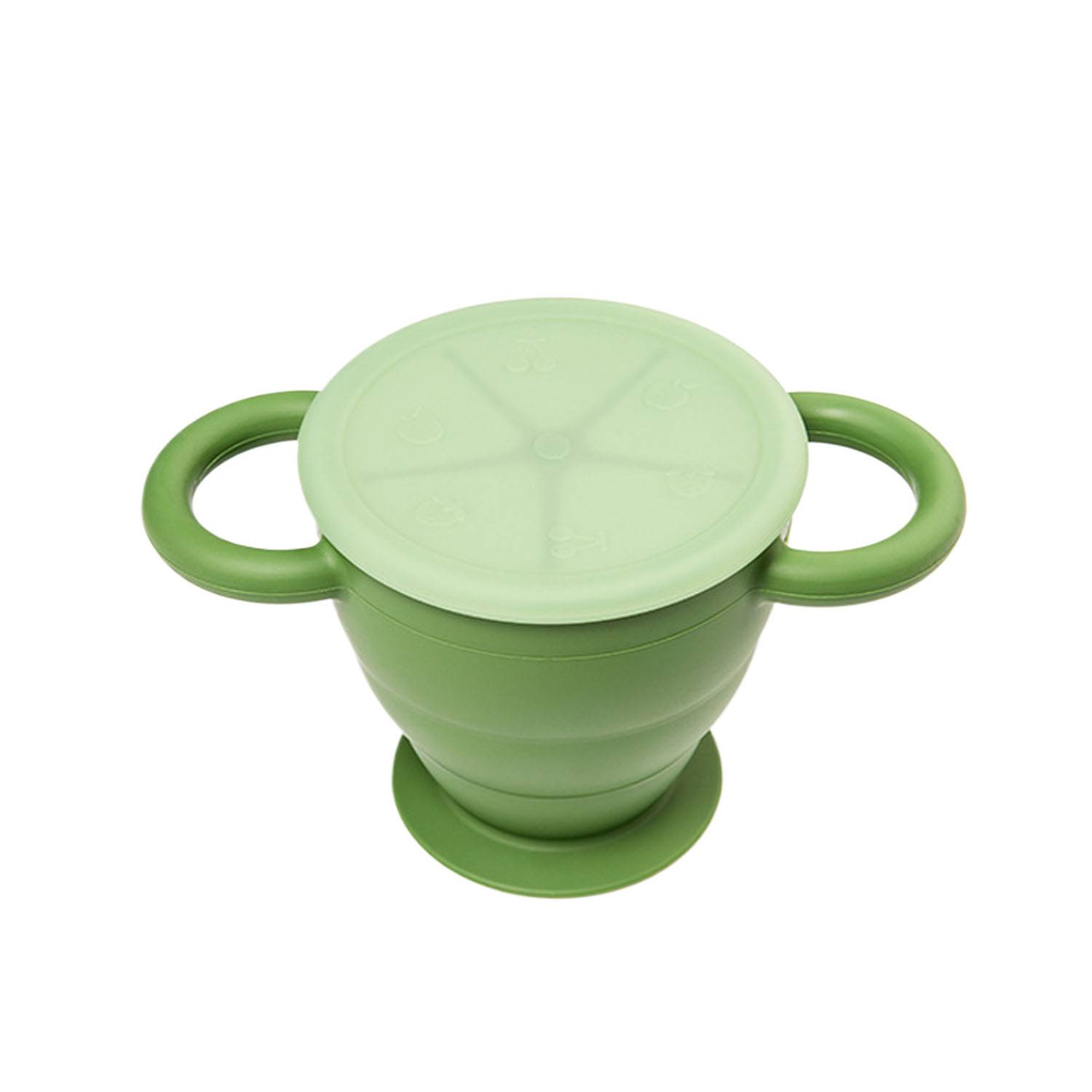 Portable Collapsible Silicone Snack Container for Toddlers 5