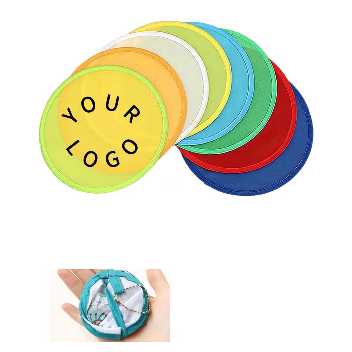 Foldable Nylon Fan for Events 1
