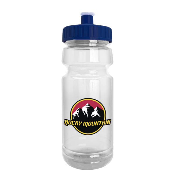 Wheely 24oz Transparent Bike Bottle w/Push-Pull Lid 30