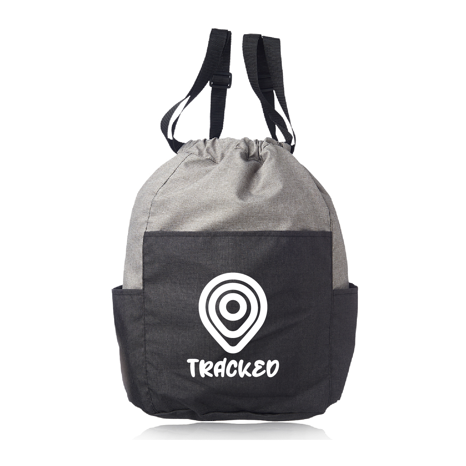 Satchel Drawstring Backpack (1 Color Imprint) 3