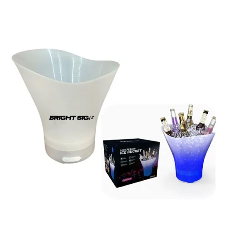 1 7/8 Gal Luminescent Ice Bucket With Wireless Speaker 1