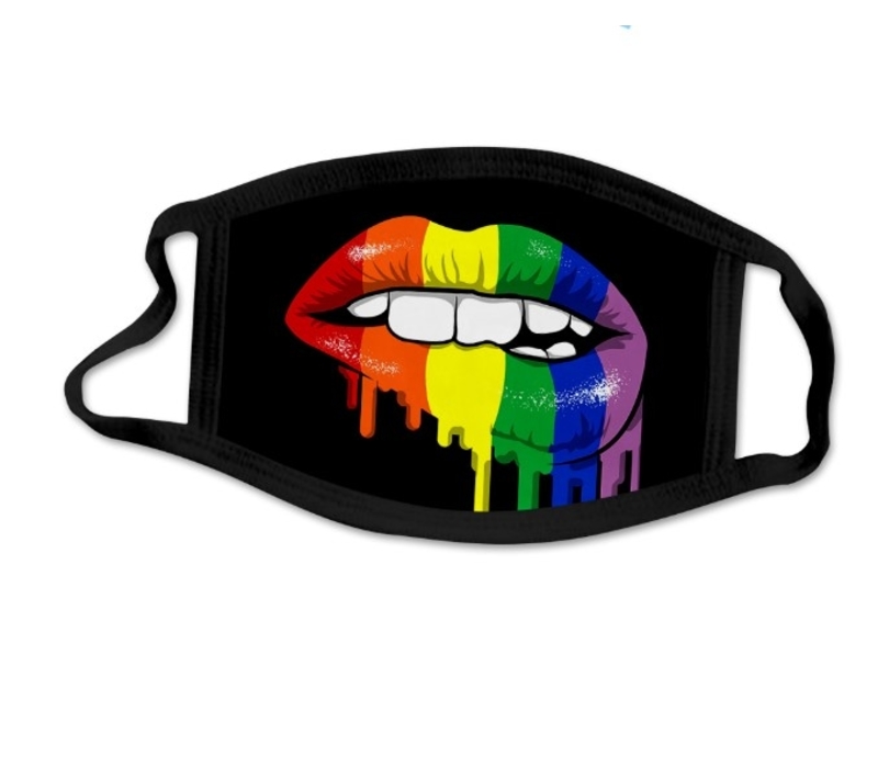 Reusable Plain Polyester Face Mask 5