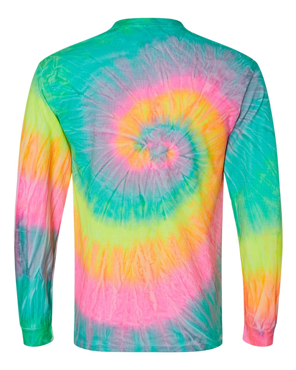 Unisex Tie-Dyed Long Sleeve T-Shirt - 2000 86