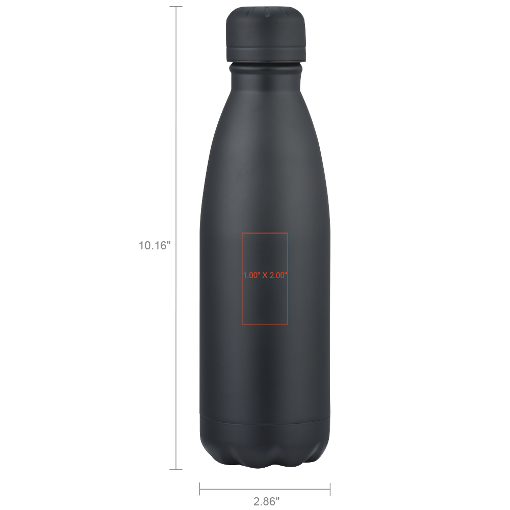Mugu 17oz Stainless Steel Water Bottle