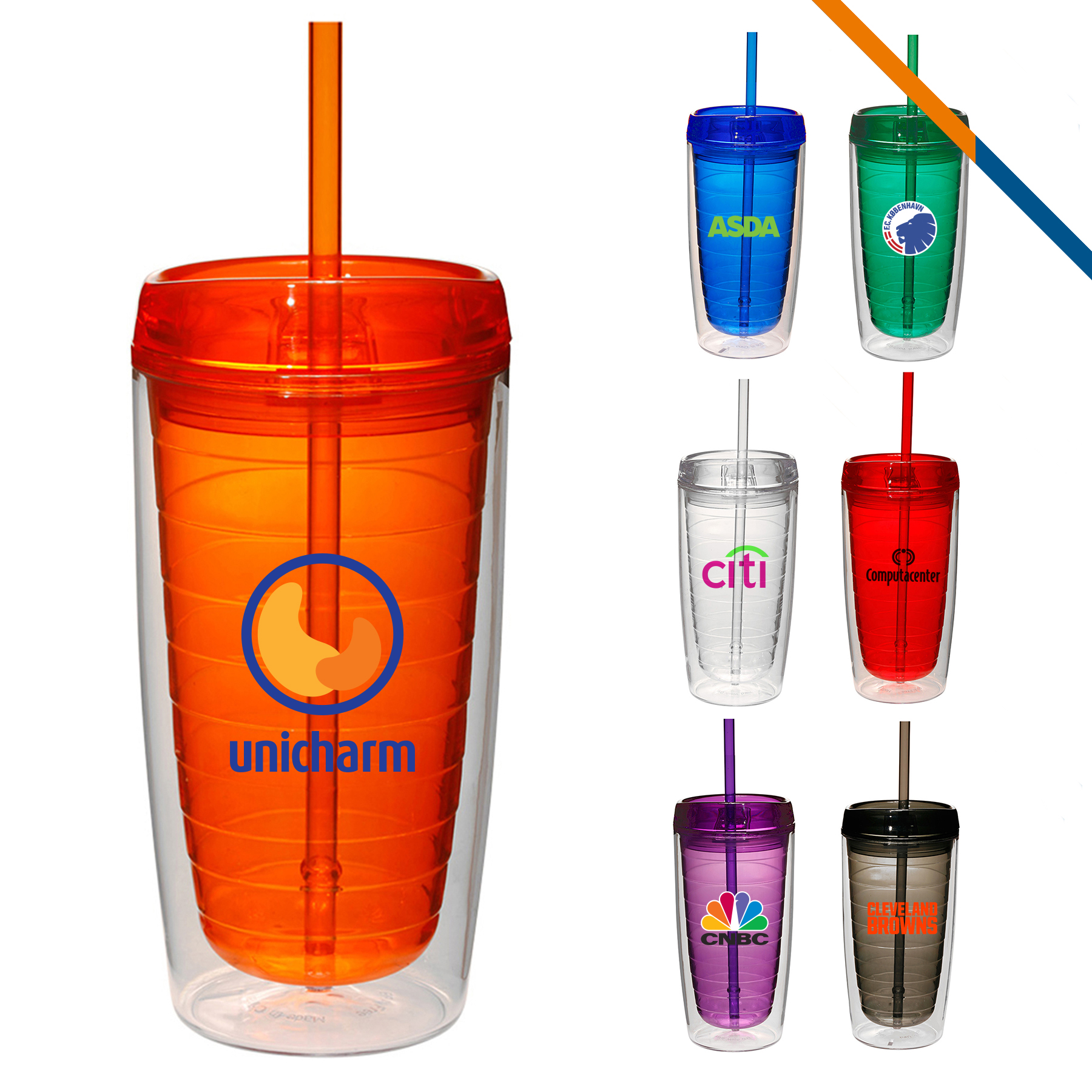 Neccio Acrylic Tumbler - 16 OZ. 2