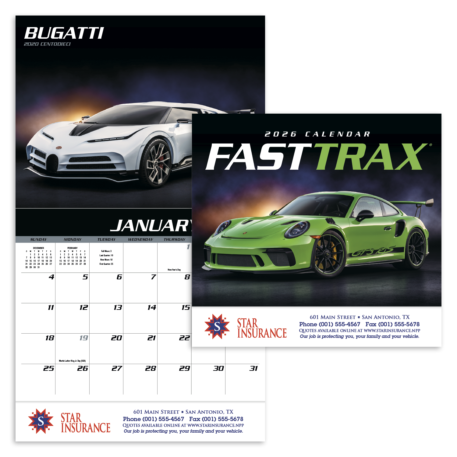 HotLine® Products Fast Trax® Appointment Calendar - Stapled 22