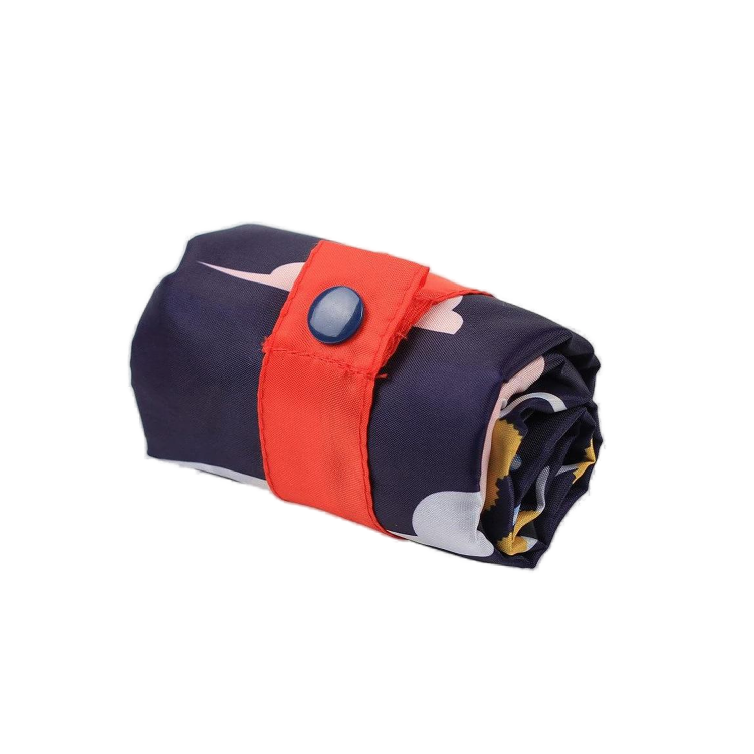 Custom Reusable portable polyester Beach Folding Tote Bag 13