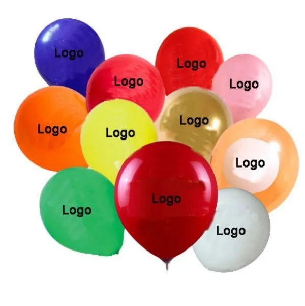 9.84" Custom Latex Balloons 1