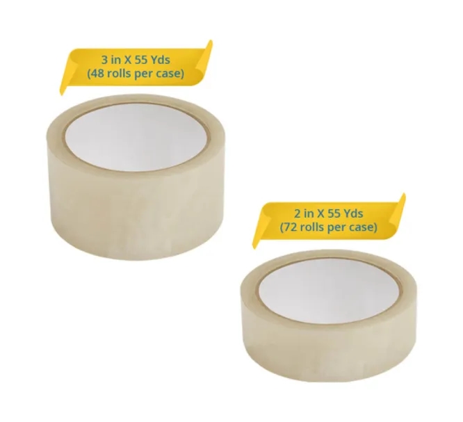 Hot Melt Packaging Tapes - Clear 2