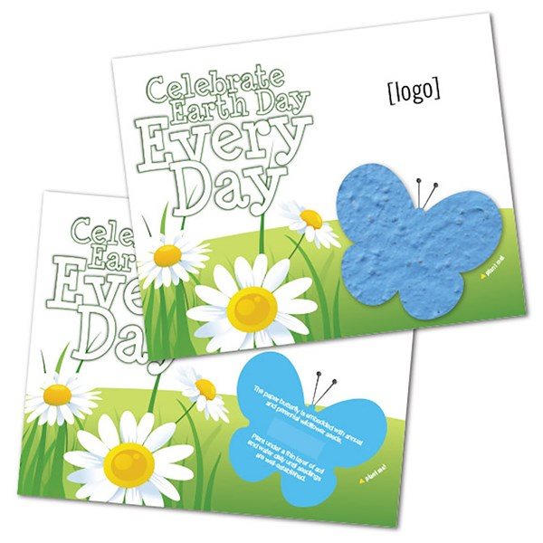 Seed Paper Shape Postcard 10