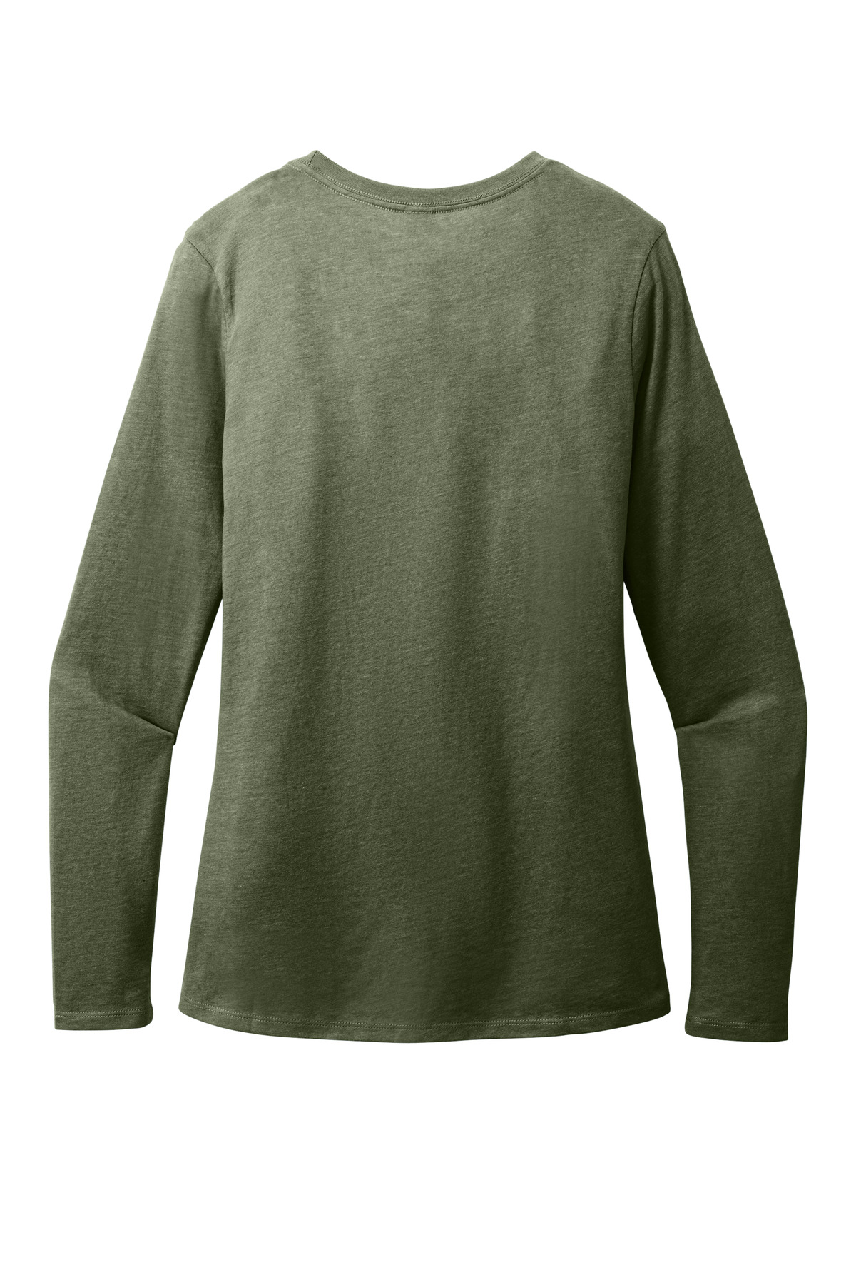 District Women's Perfect Blend CVC Long Sleeve Tee DT110 22