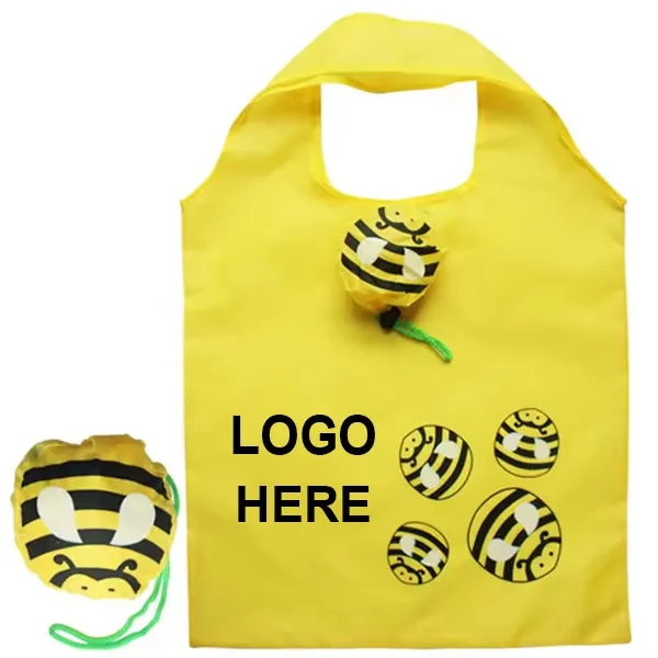 Reusable Bee Shaped Foldable Shopping Bag 2