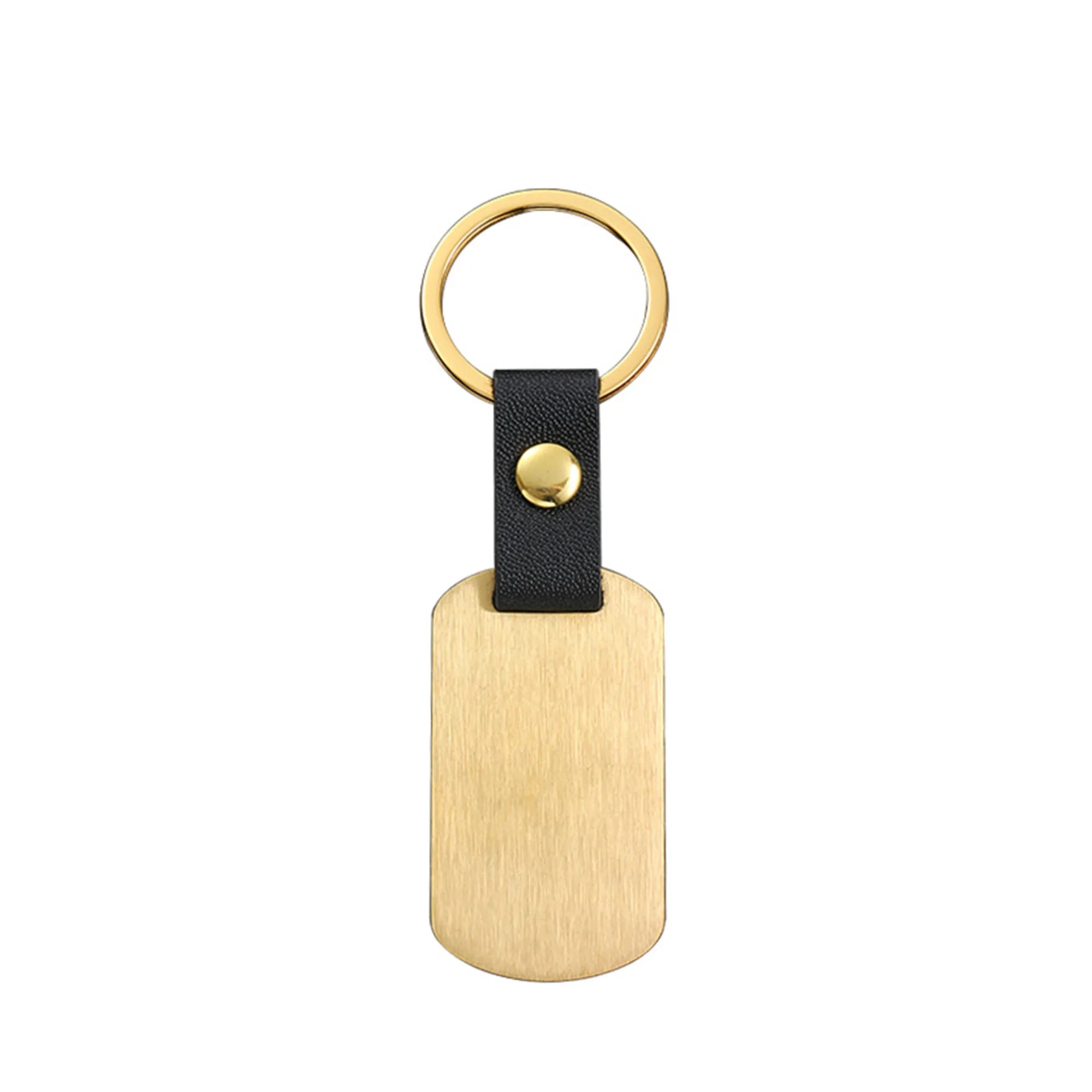 Stainless Steel Military Brand Beather buckle Keychain 3