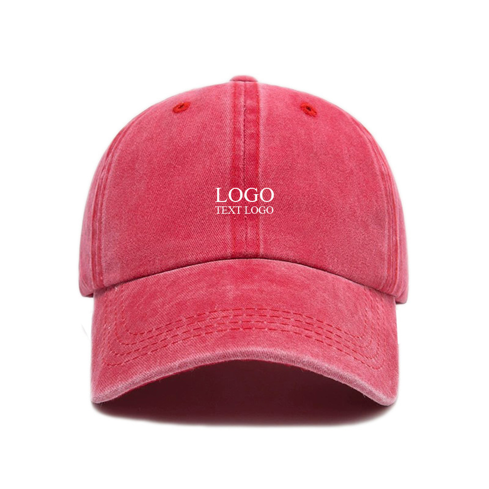 Vintage Washed Custom Dad Hat 6