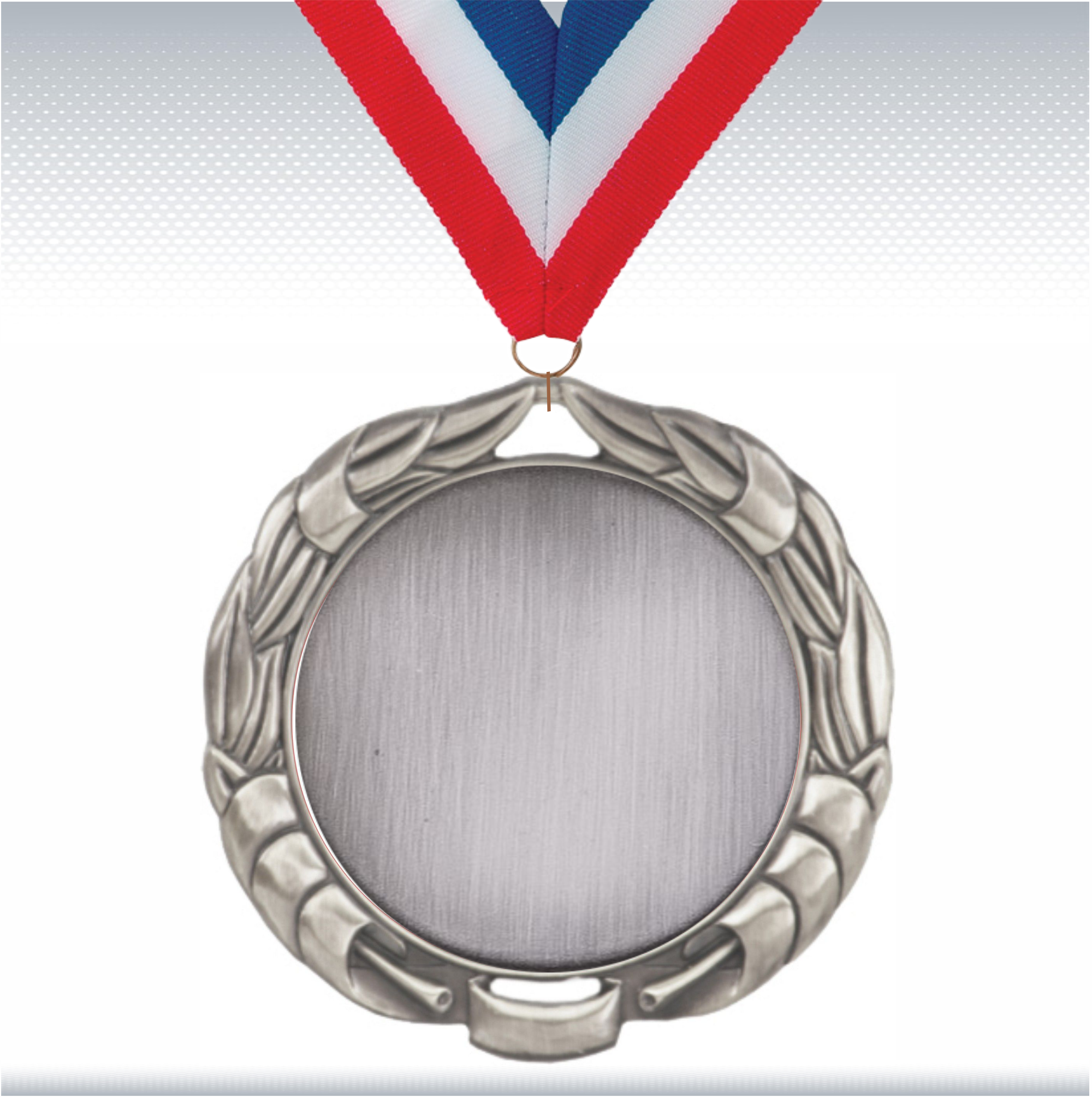 2 3/4" Bronze Wreath Medal w/2" Insert 6