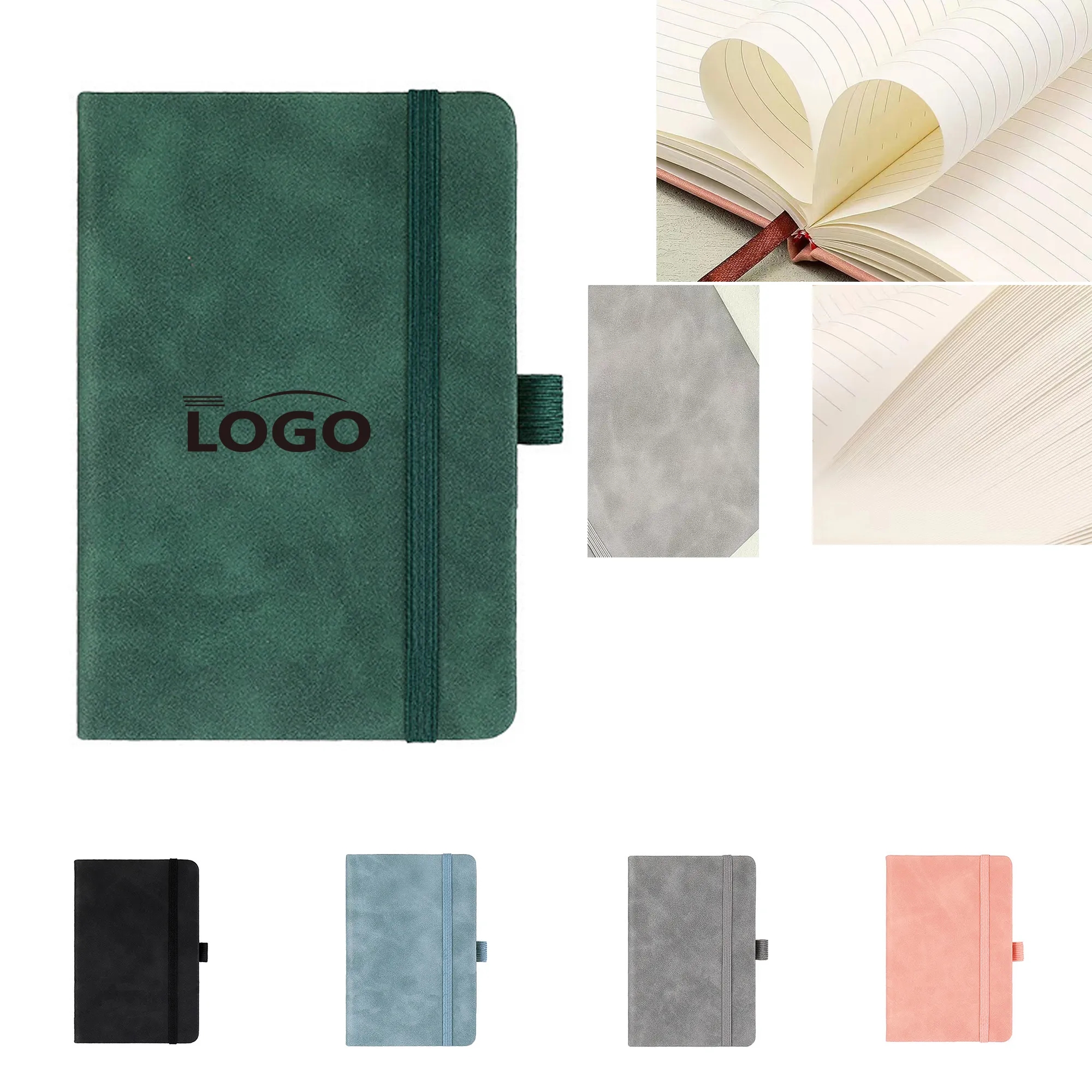 A6 Notebook With Elastic Strap 5