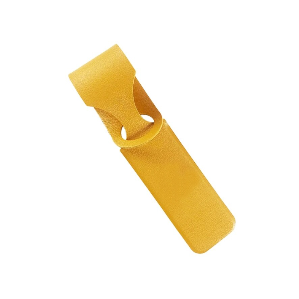 Strip Hanging PU Leather Luggage Tag 3