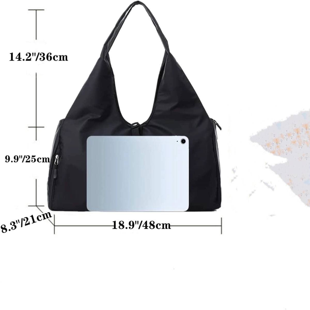 Swim Yoga Duffle Bag With Shoe Compartment 4